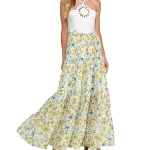 Layered With Love Floral Jacquard Dress